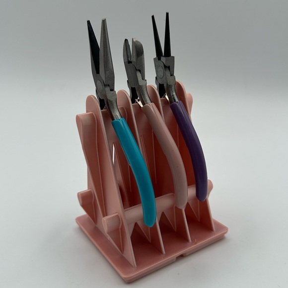 Rose Gold Jewelry-Making Tool Organizer (tools NOT included) (colors can custom) - Picture 4 of 7